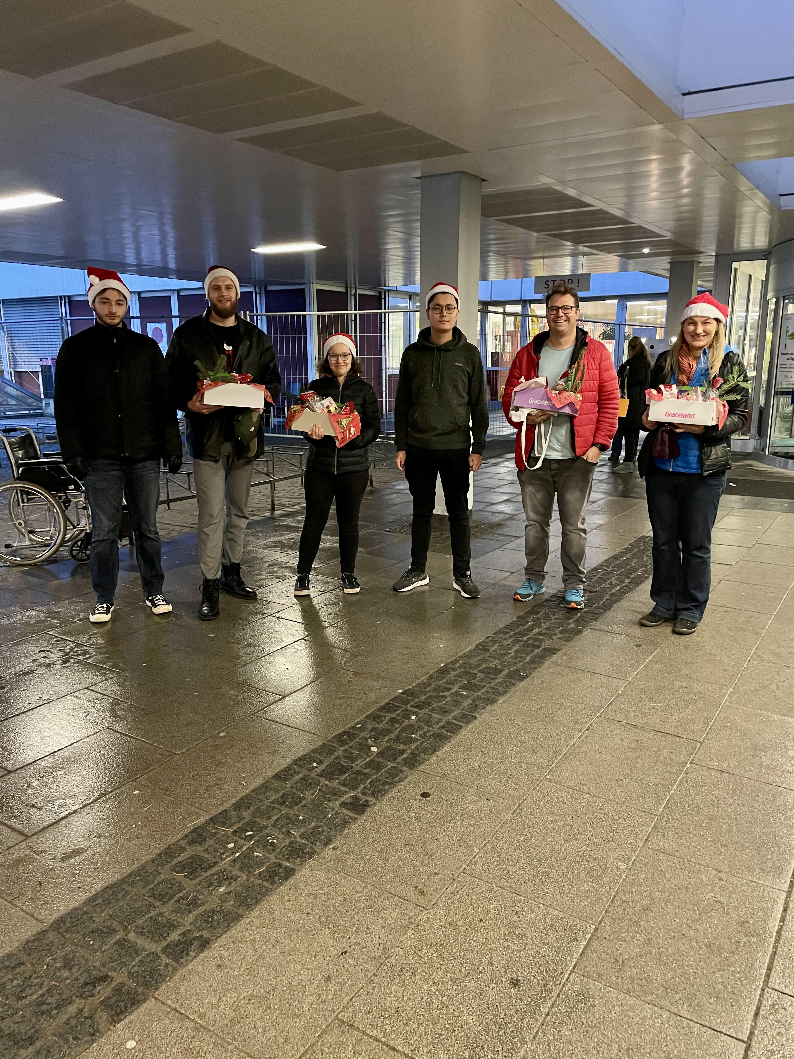 Weihnachtsaktion auch bei der Klinik am Eichert